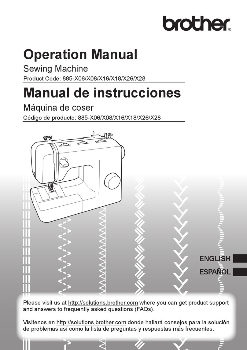 Brother 885-X06 Operation manual