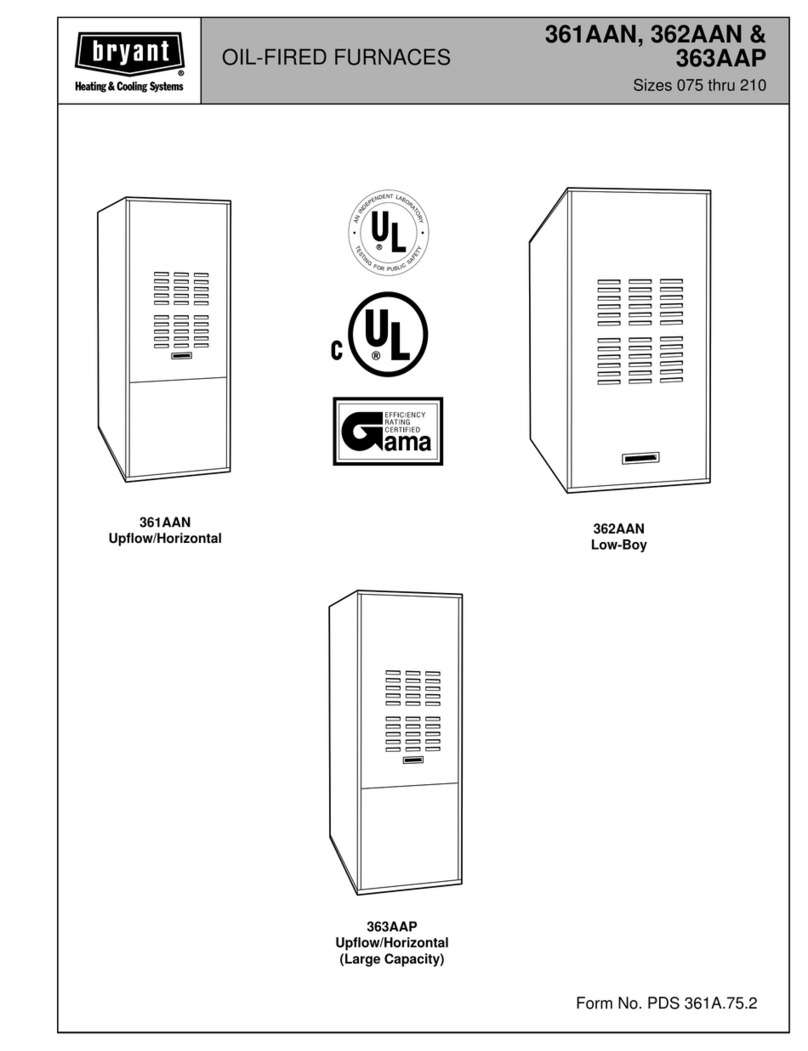 Bryant 361AAN User manual