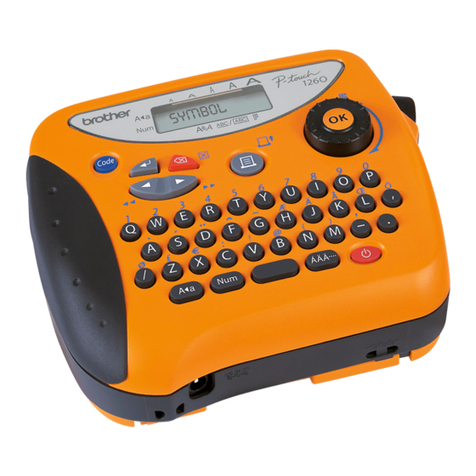 Brother P-TOUCH 1260 user guide