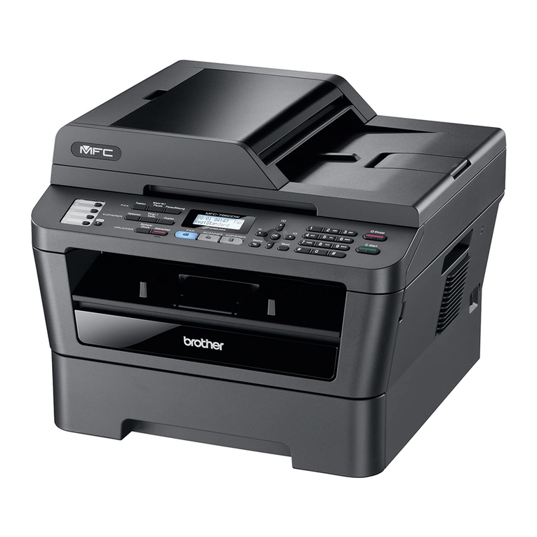 Brother MFC-7360N Operating and maintenance manual