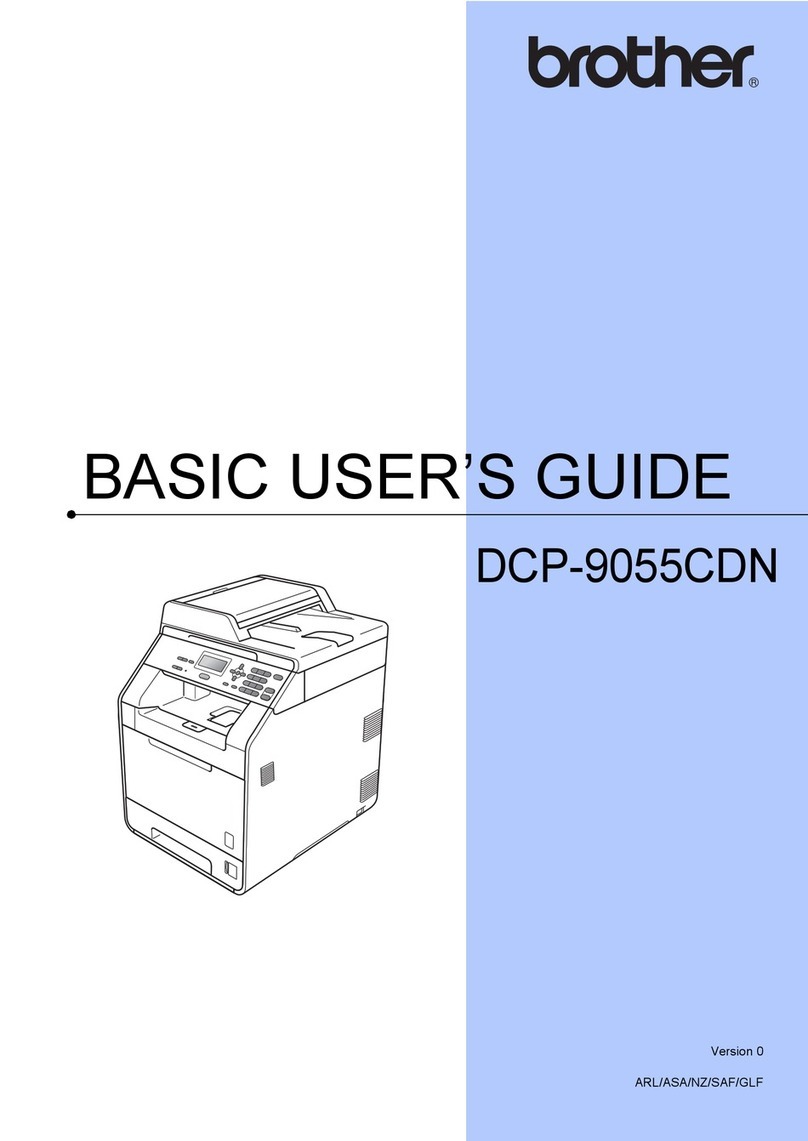 Brother DCP-9055CDN Operating and maintenance manual