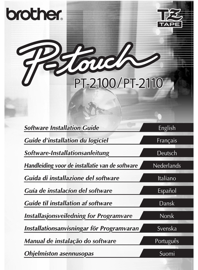 Brother P-TOUCH PT-2100 Firmware update