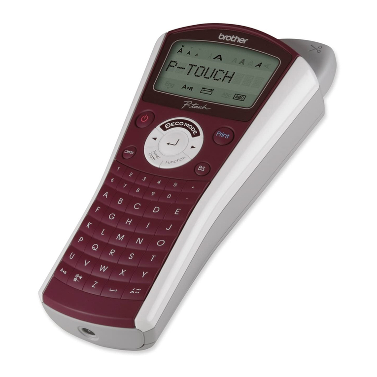 Brother P-TOUCH 1090 user guide