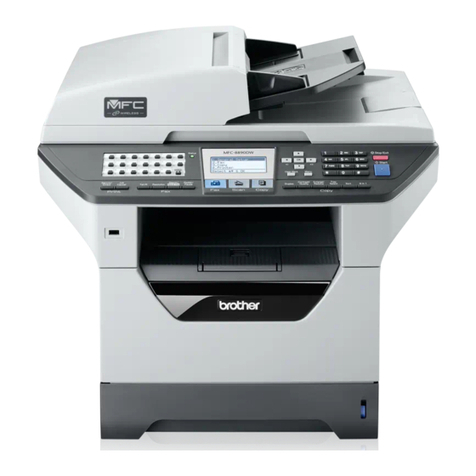 Brother MFC-8890DW User manual
