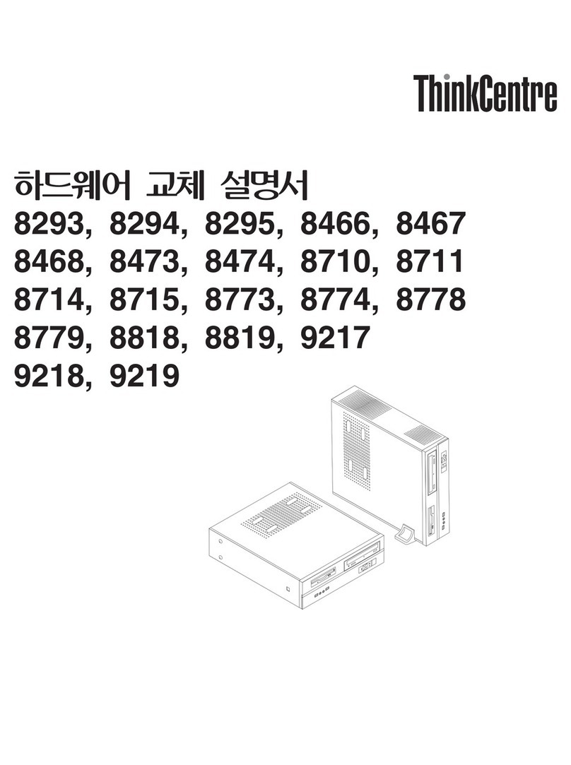 Lenovo ThinkCentre E50 User manual