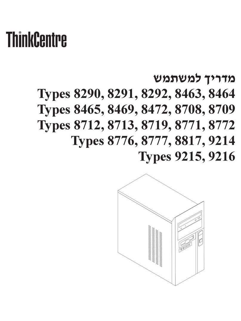 Lenovo ThinkCentre E50 User manual