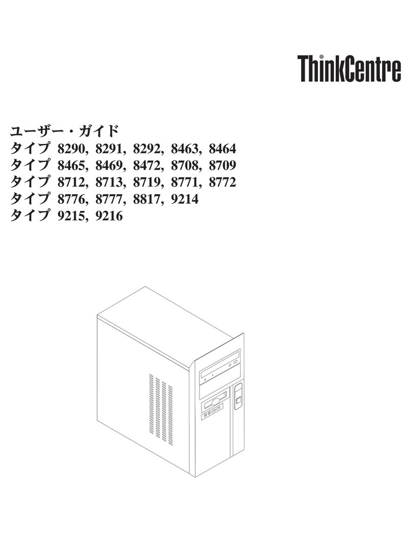 Lenovo ThinkCentre E50 User manual