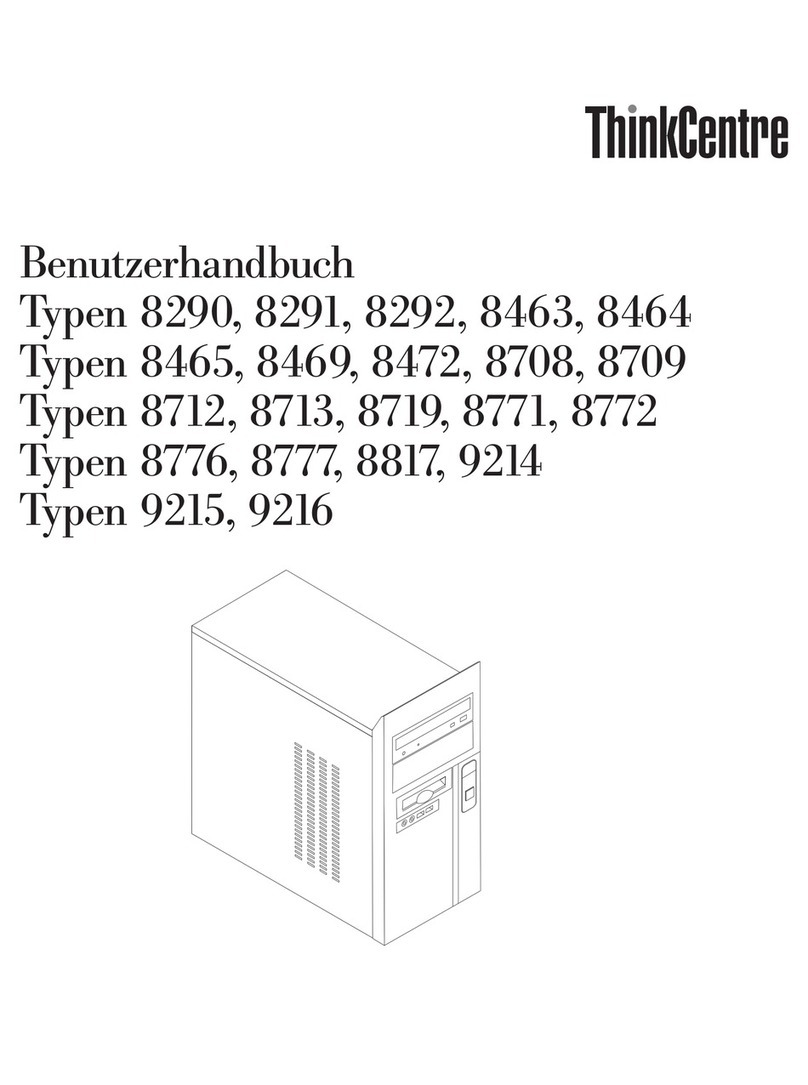 Lenovo ThinkCentre E50 Instructions for use
