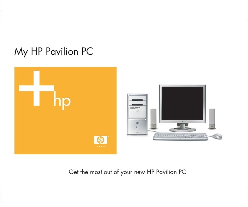 HP Pavilion d4100 - Desktop PC User manual