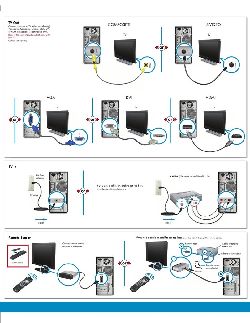 HP Pavilion Elite d5200 Instruction manual