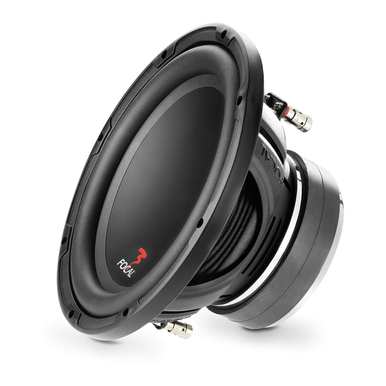 Focal SUB P25 DB User manual