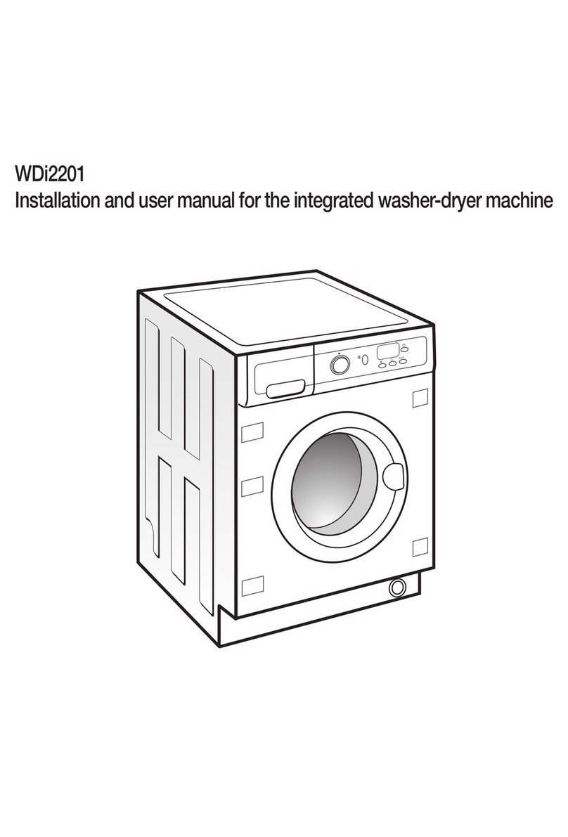 Caple WDi2201 Installation and user manual