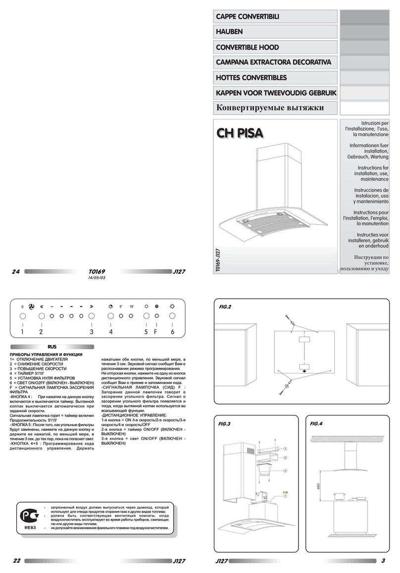 Caple PIS900 User manual