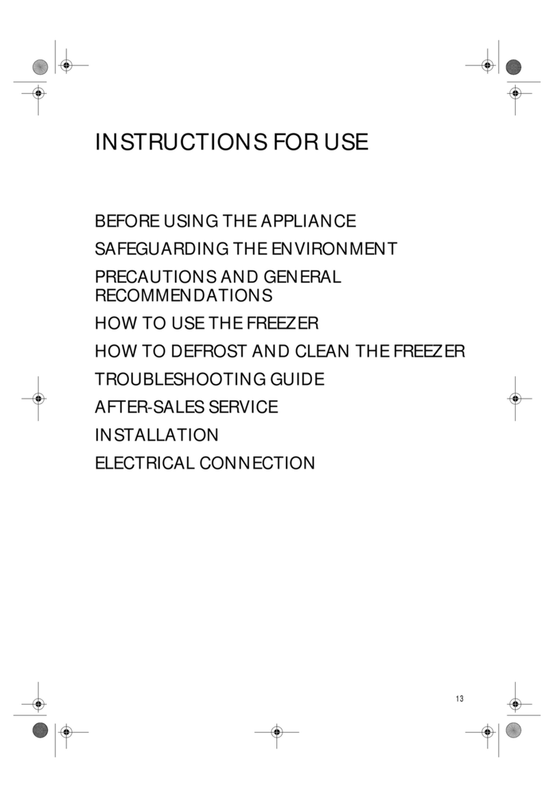 Caple C186F User manual