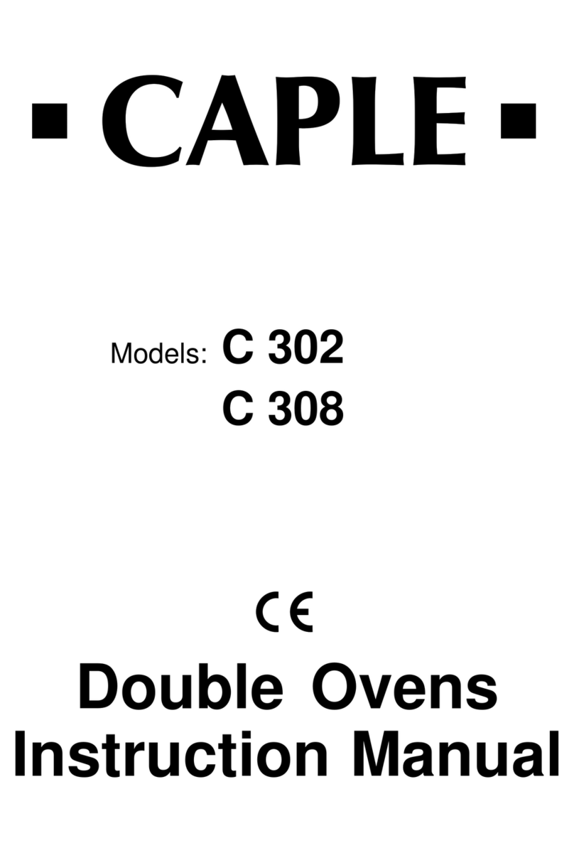 Caple C 302 User manual