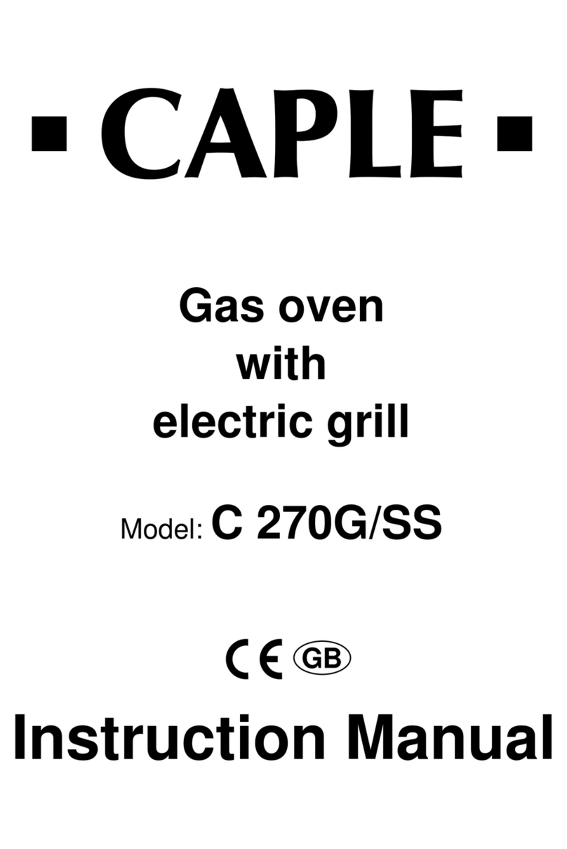 Caple C 270G User manual