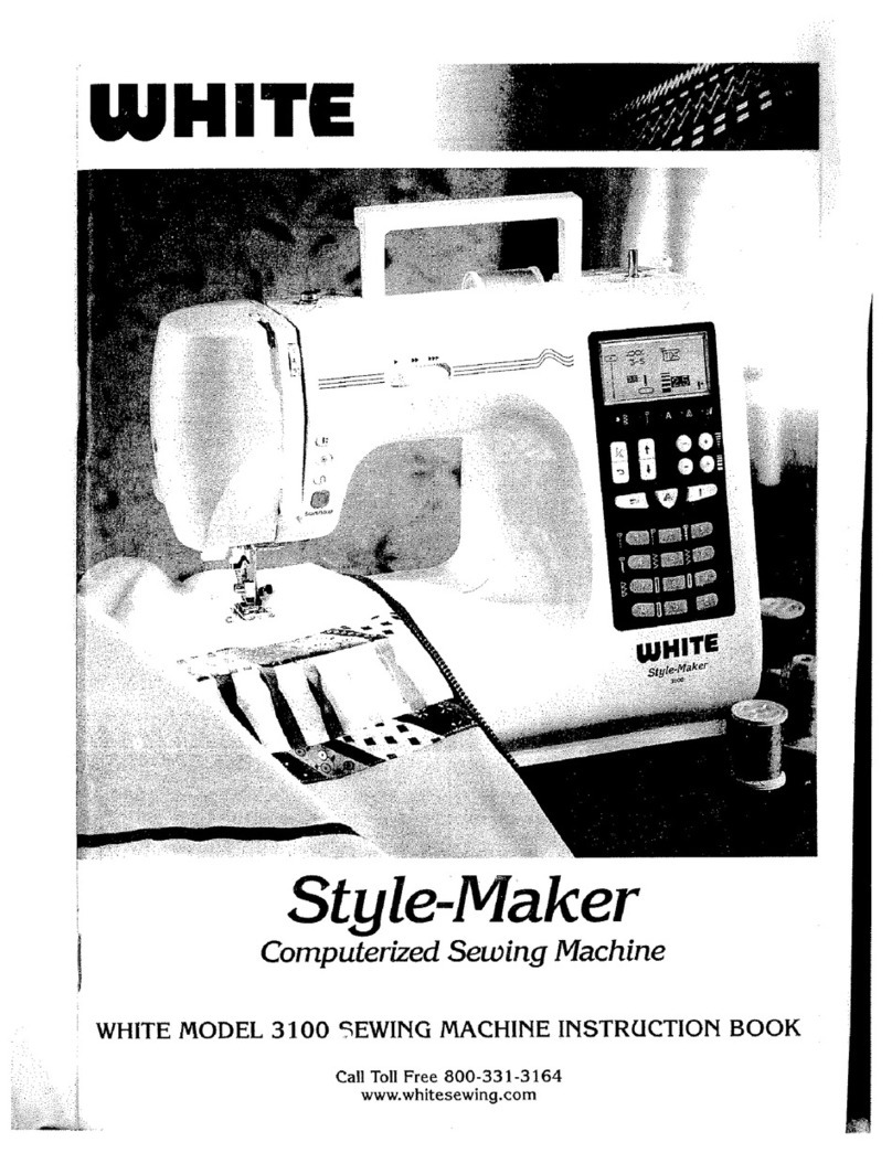 White Style-Maker 3100 User manual