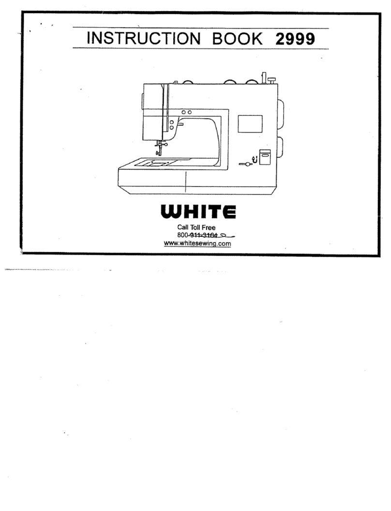 White 2999 User manual