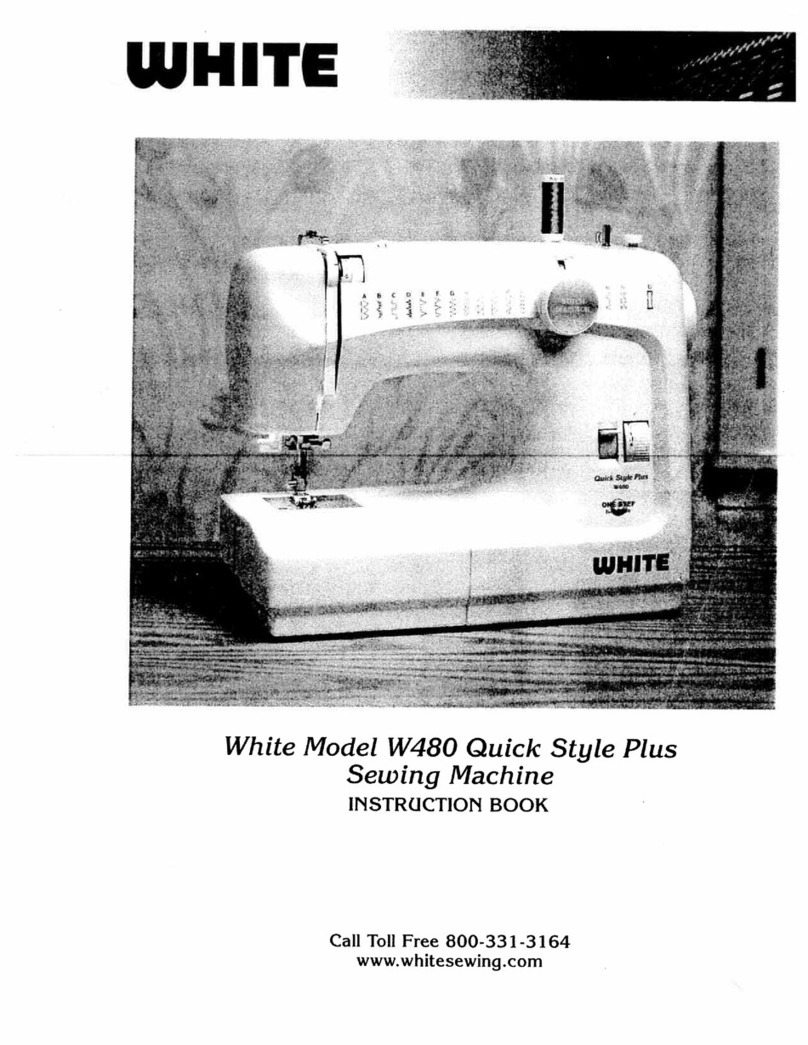 White W480 Instruction book