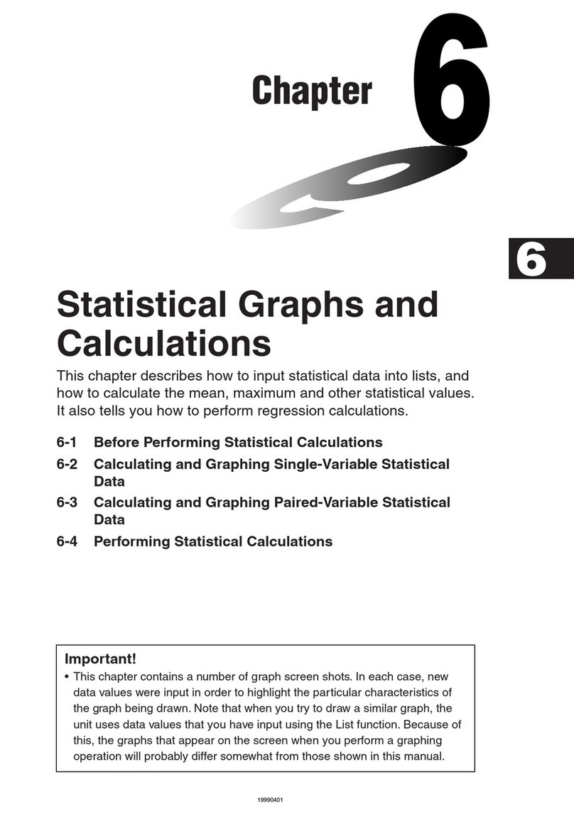 Casio ALGEBRA FX 2.0 User manual