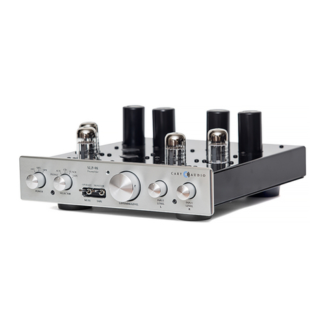 Cary Audio Design SLP-98 User manual