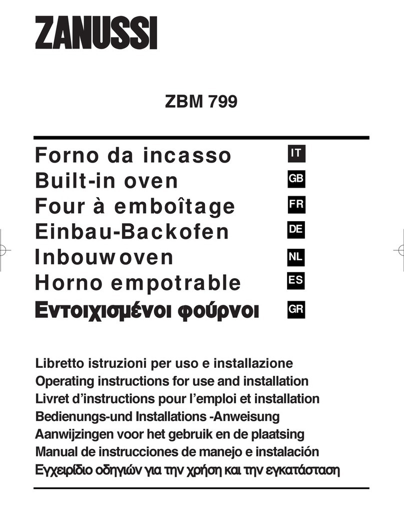 Zanussi ZBM 799 User manual