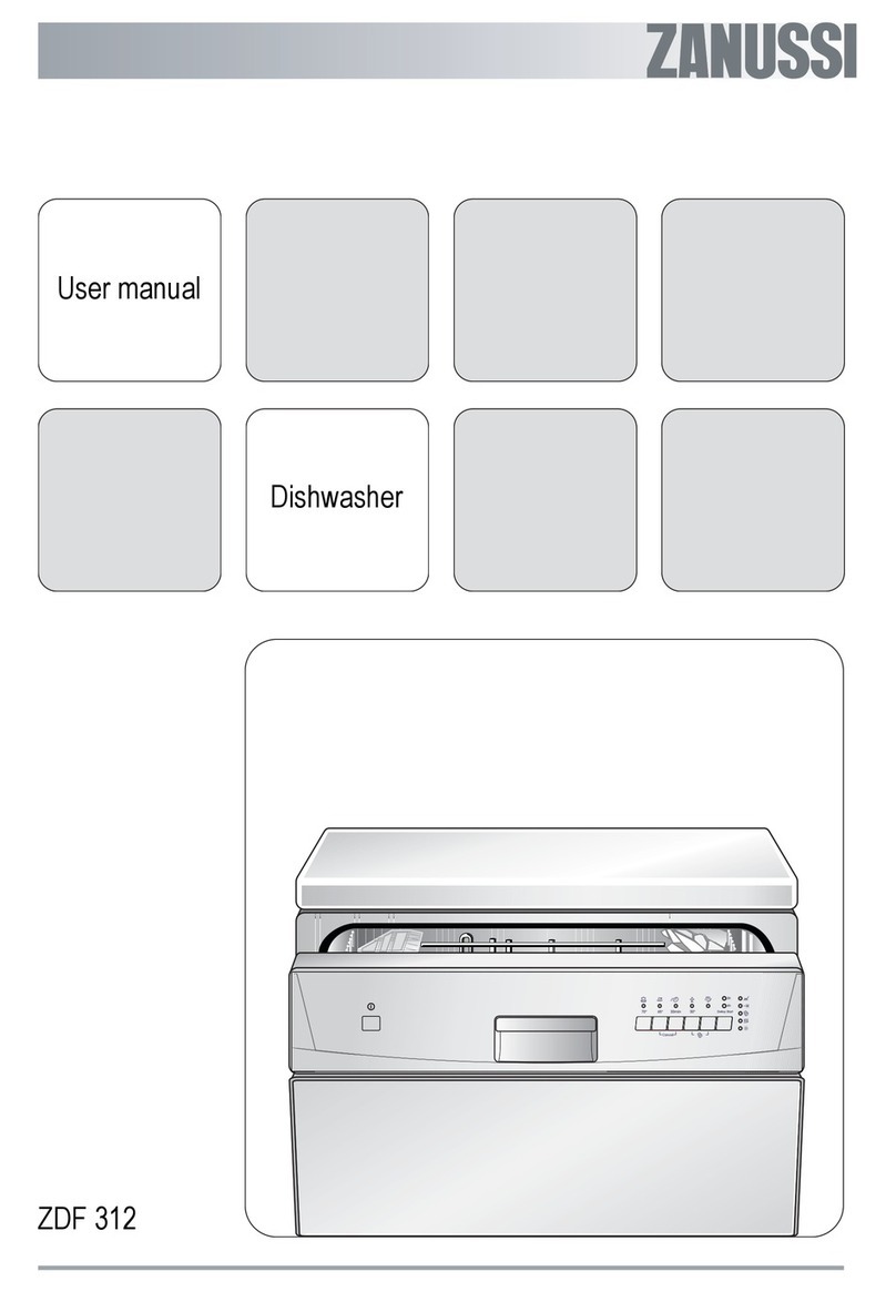 Zanussi ZDF 312 user manual