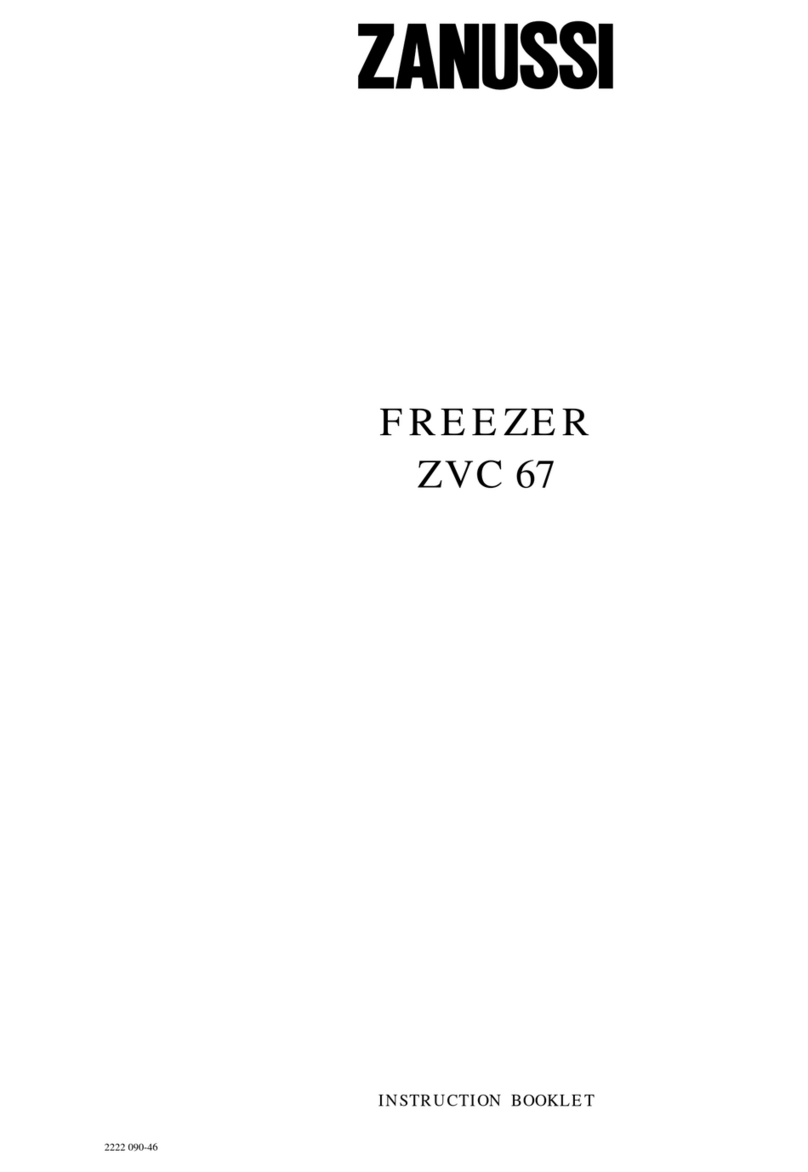 Zanussi ZVC 67 Instruction booklet