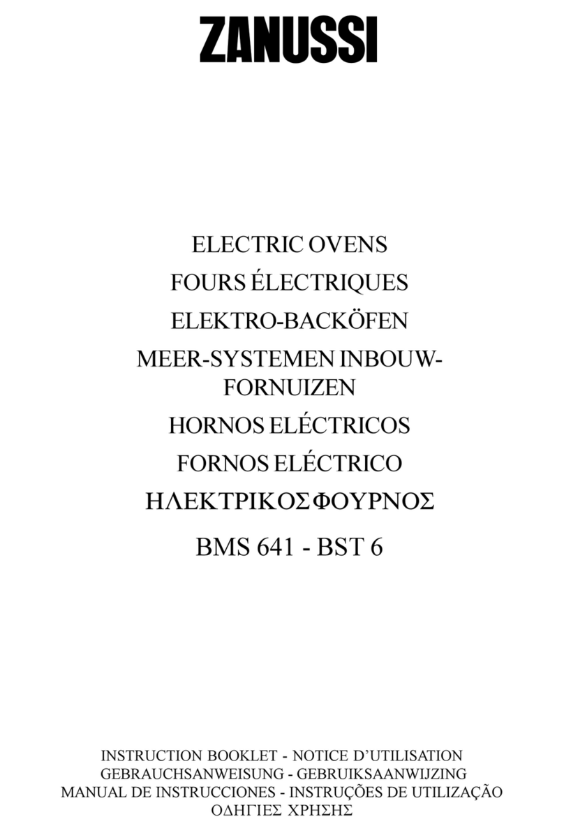 Zanussi BMS 641 User manual