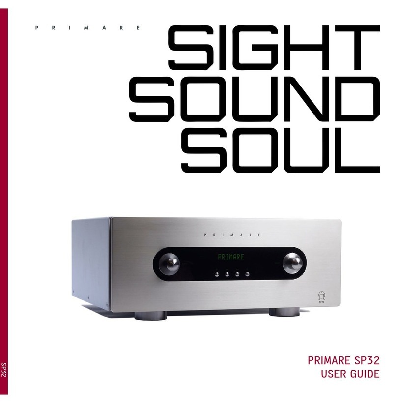 Primare SP32 user guide