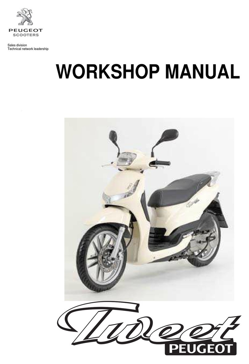 PEUGEOT Tweet Instruction manual