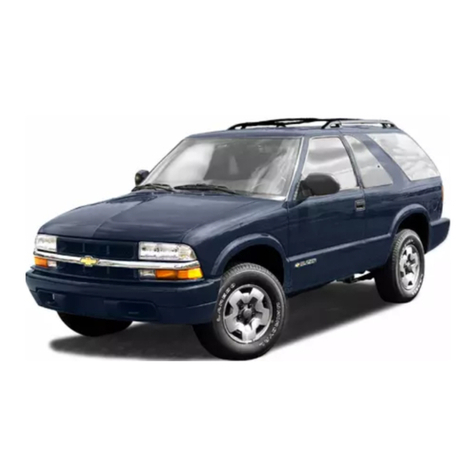 Opel Blazer Operation & maintenance instructions