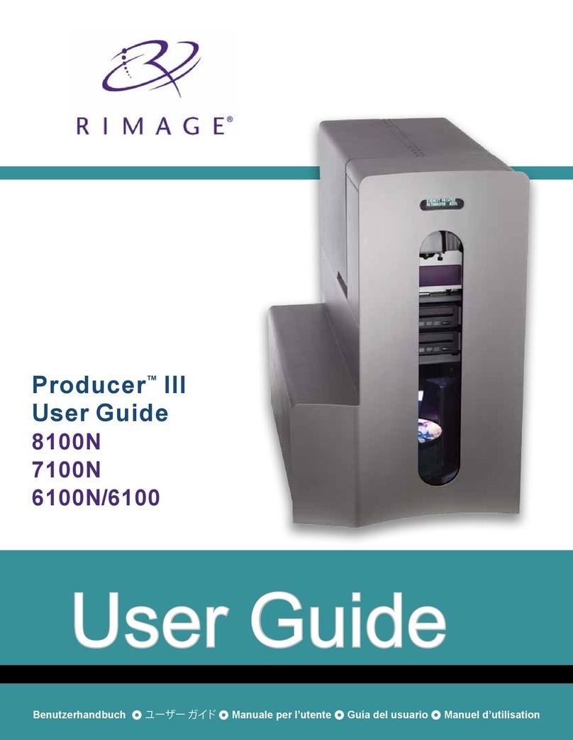 Rimage Producer III 6100N user guide