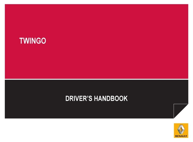 Renault TWINGO User manual Renault TWINGO User manual