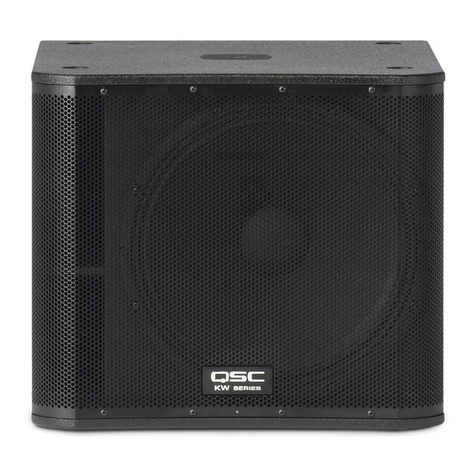 QSC KW181 User manual