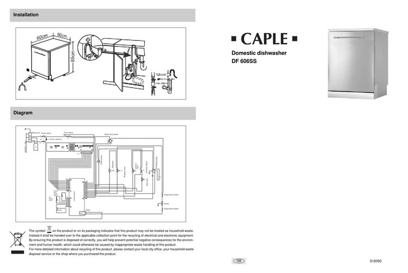 Caple DF 606SS User manual