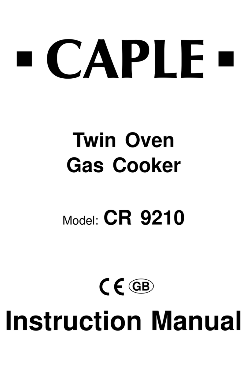Caple CR 9210 User manual
