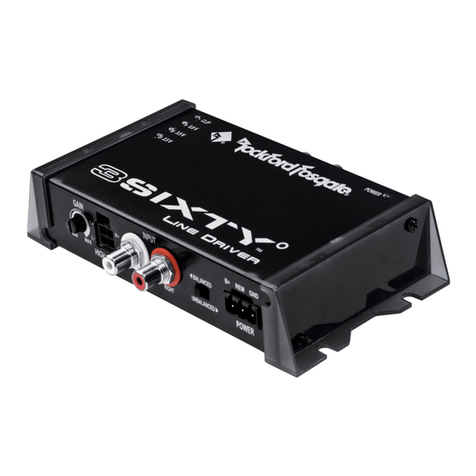 Rockford Fosgate 3Sixty Original operating instructions