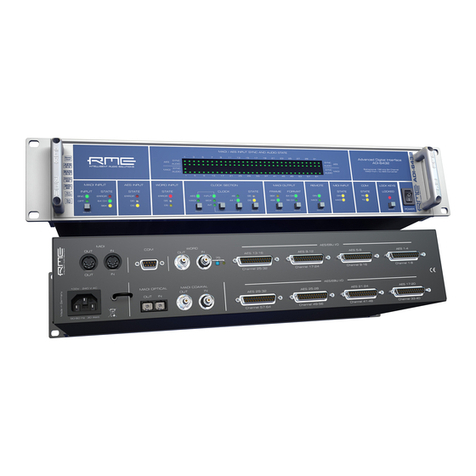 RME Audio ADI-6432(r) User manual