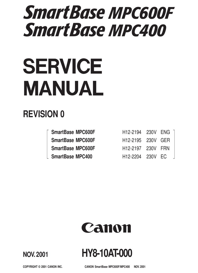 Canon SmartBase MPC400 User manual
