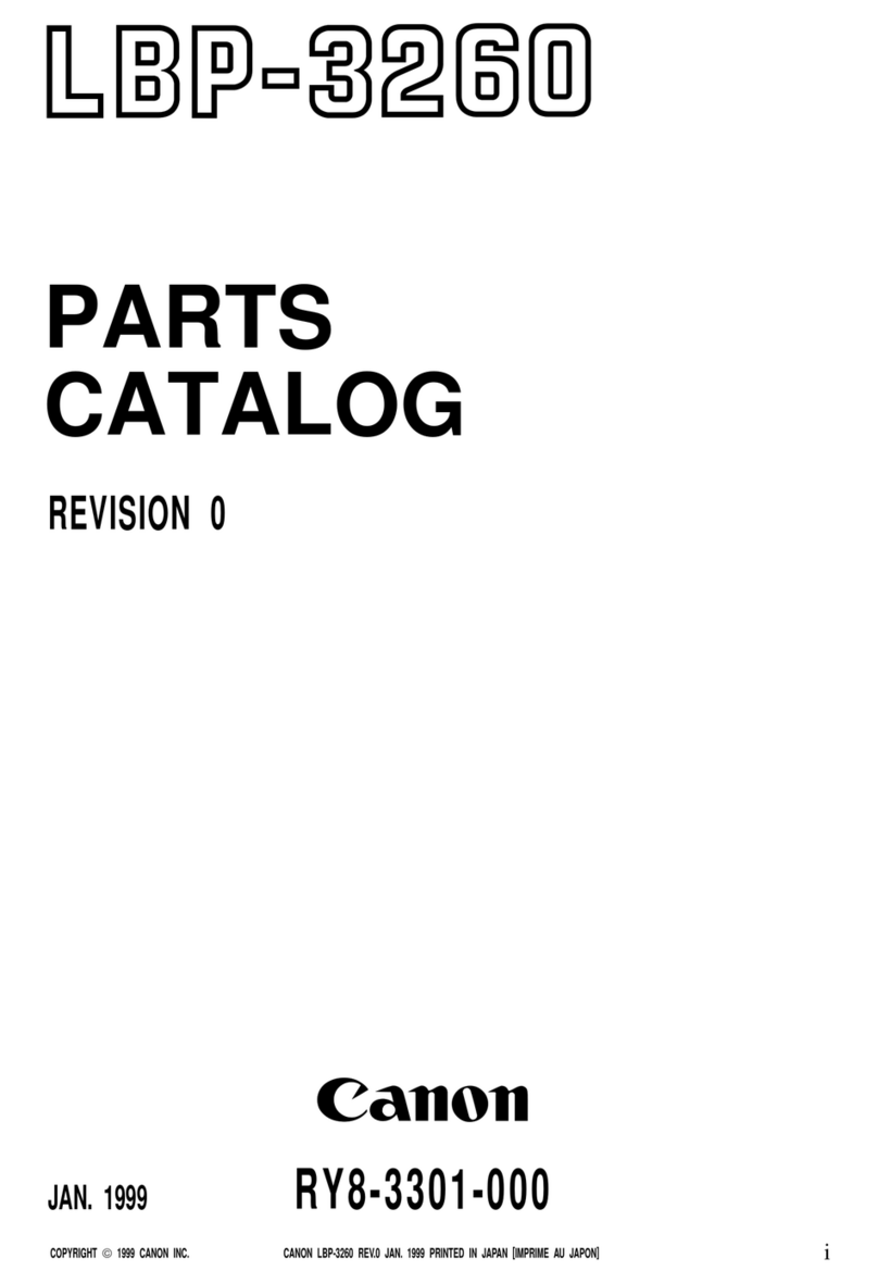 Canon LBP-3260 Instruction Manual