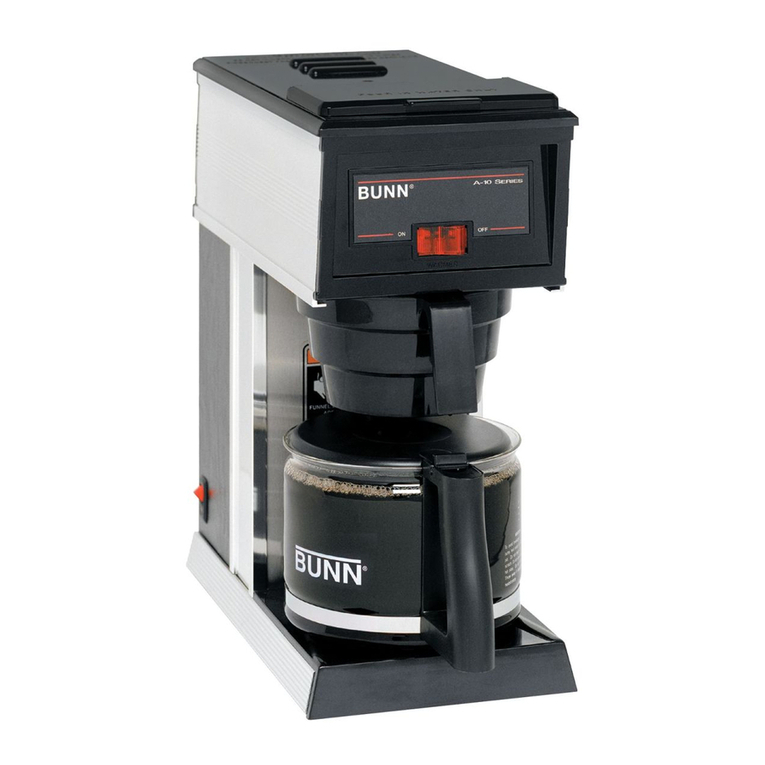 Bunn A10 Automatic Troubleshooting guide