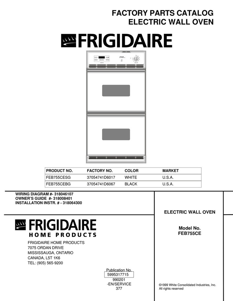 Frigidaire FEB755CE Instruction Manual