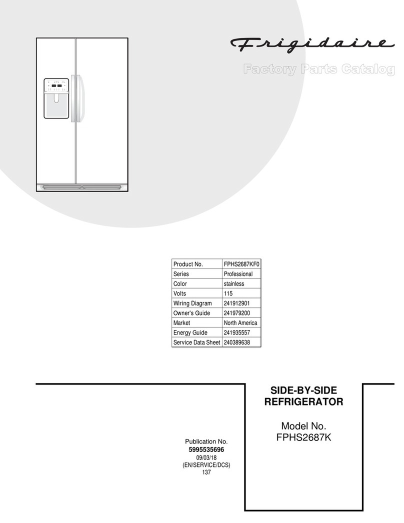 Frigidaire FPHS2687K Instruction Manual