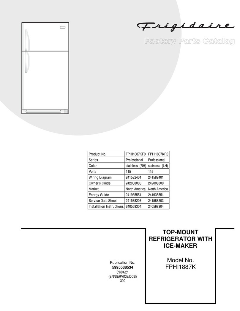 Frigidaire FPHI1887K parts catalog