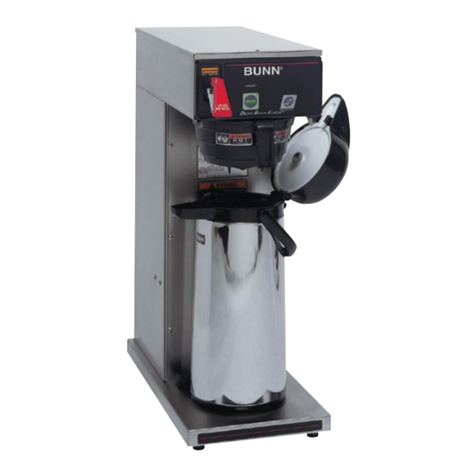 Bunn CDBCF15 APS User manual