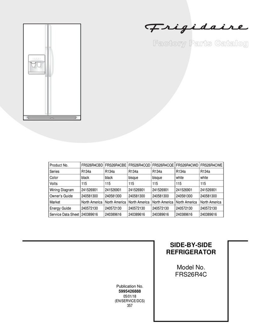 Frigidaire FRS26R4C User manual