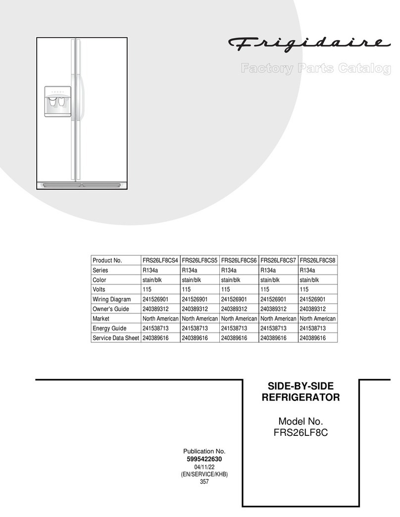 Frigidaire FRS26LF8C Instruction Manual