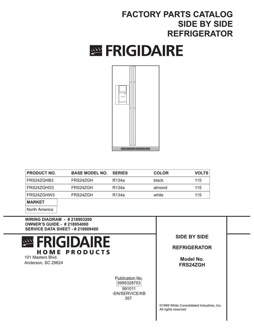Frigidaire FRS24ZGH User manual