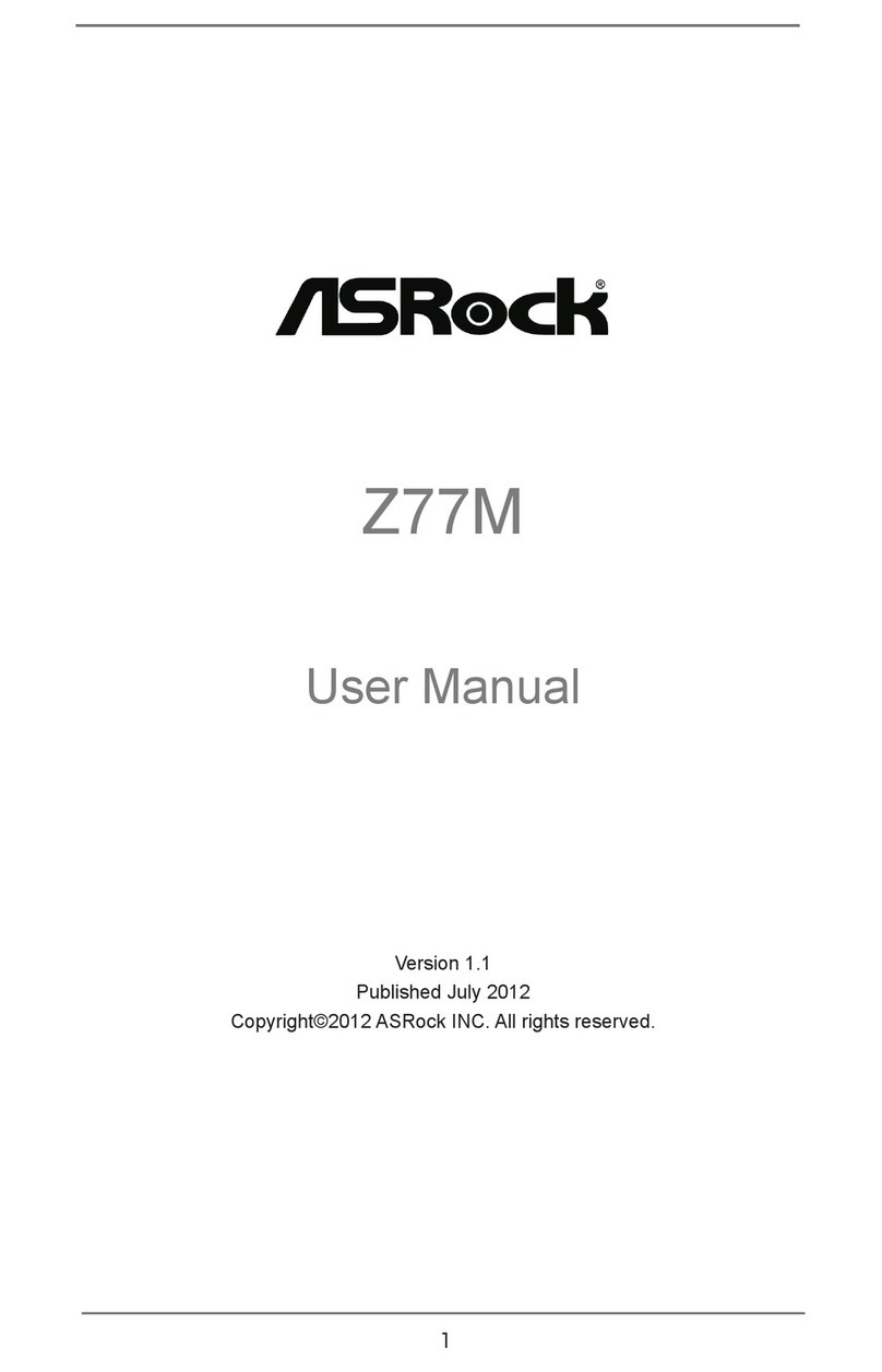 ASROCK Z77M user manual